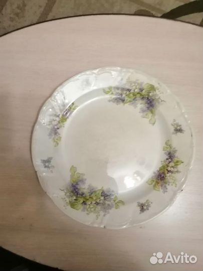 Блюдо большое фарфор