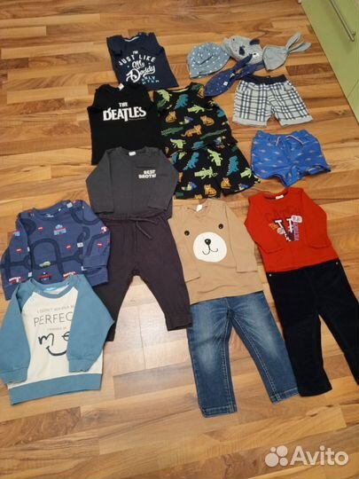 Пакет вещей на мальчика р. 80-86