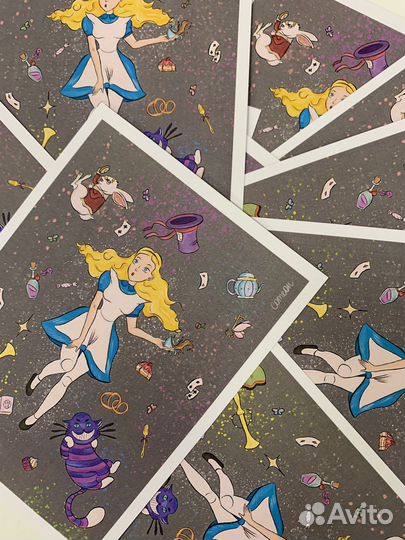 Открытка Алиса