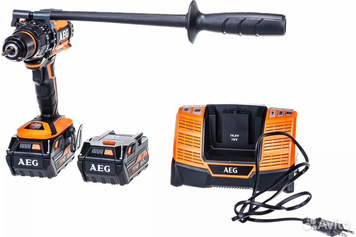 Дрель-шуруповерт AEG BSB18BL LI-602C 4935464100