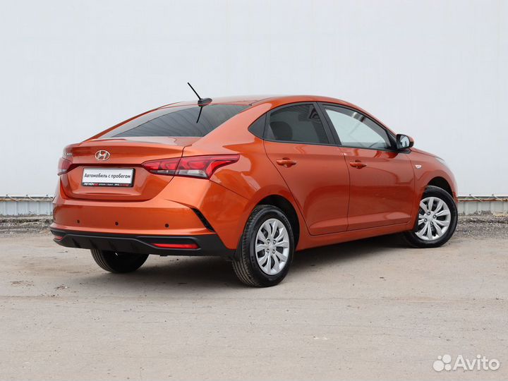 Hyundai Solaris 1.6 AT, 2021, 10 654 км