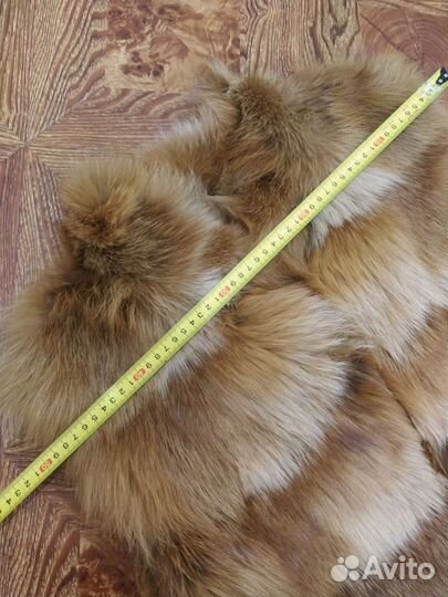 Жилет меховой из лисы