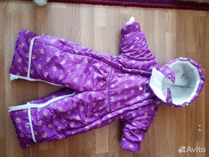 Зимний комбинезон для девочки