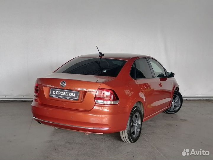 Volkswagen Polo 1.6 AT, 2017, 142 701 км