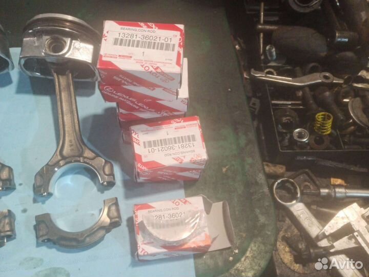 Вкладыши шатунные Toyota