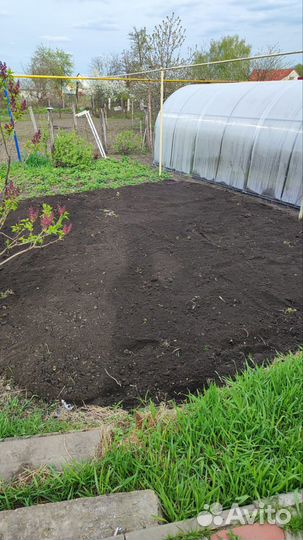 Вспашка земли мото блоком культивация