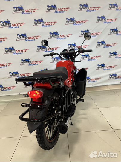 Мопед комета II cross красный