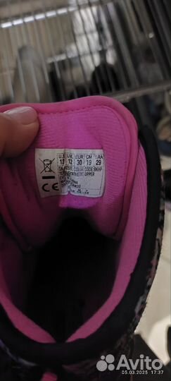 Skechers ботинки для девочки