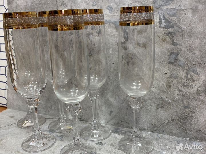 Бокалы для шампанского bohemia