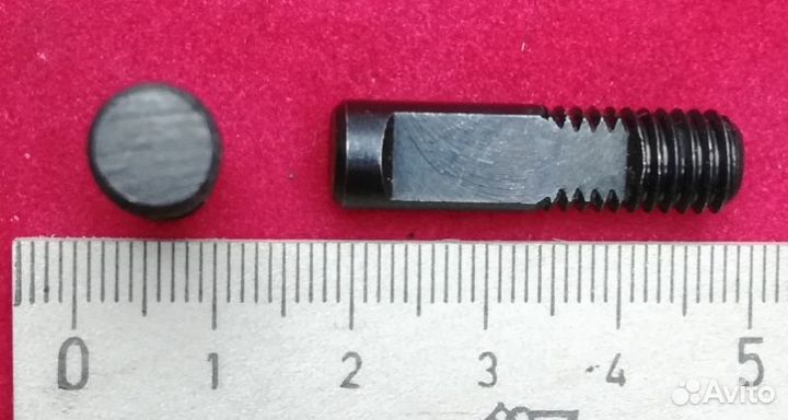 Шпилька крепёжная под зацеп зуб вставки торцевой ф