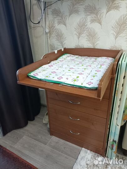 Пеленальный комод с матрасиком