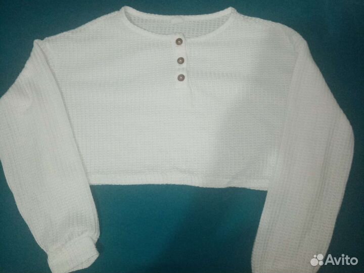 Укороченная кофта