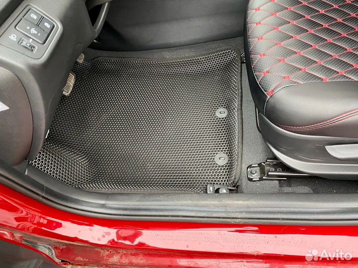 Коврики EVA ева эва 3d с бортиками