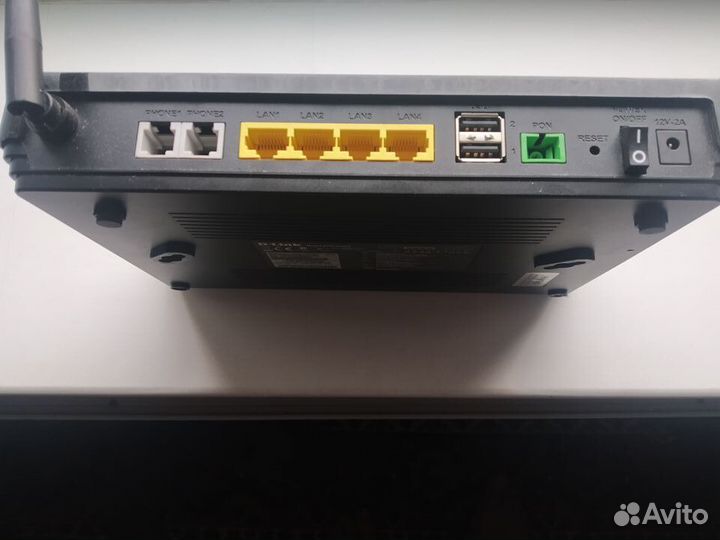 Gpon терминал D-link и Роутер asus RT-N66U