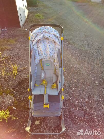 Детские санки коляска бу