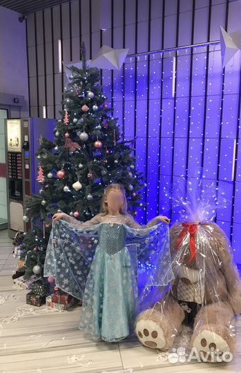 Костюм эльзы холодное сердце с туфлями