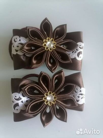 Резинки для волос ручной работы