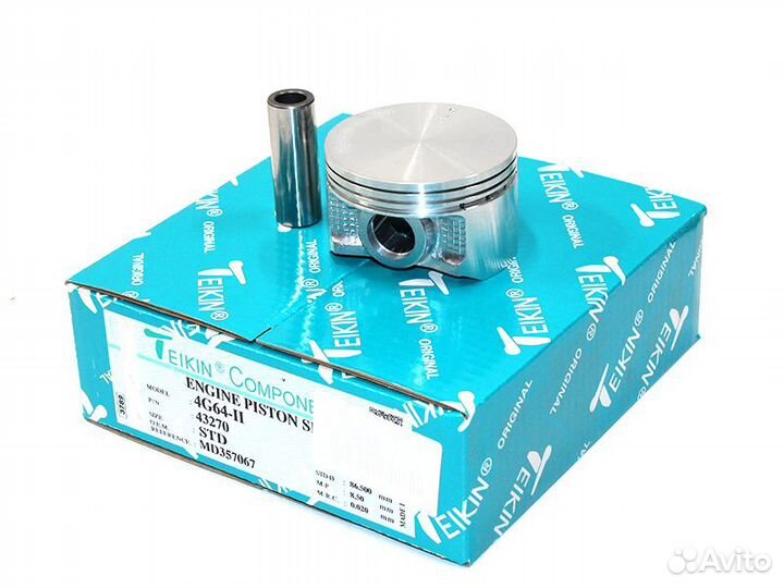Поршни (к-т 4 шт) mitsubishi airtrek 02-04, galant 98-99 4G64