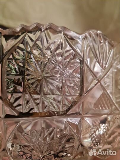 Хрустальная посуда салатница