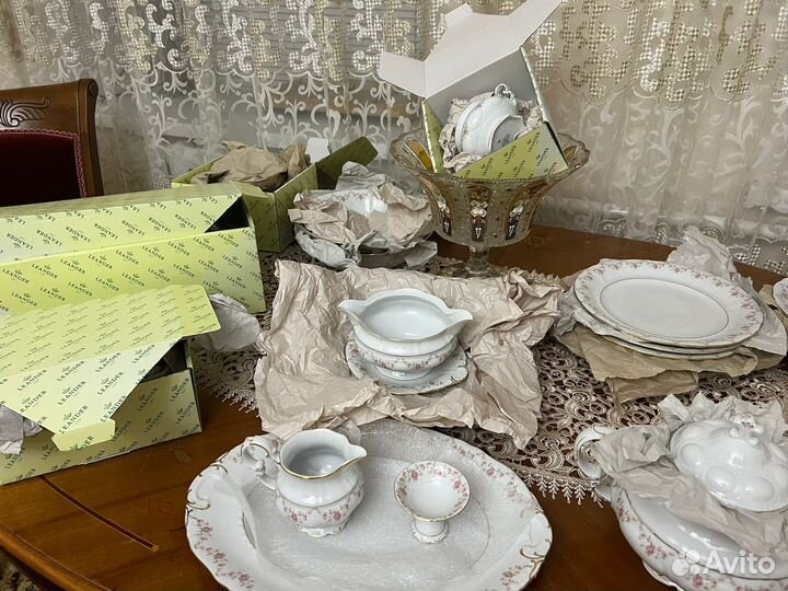 Столовый сервиз чехословакия