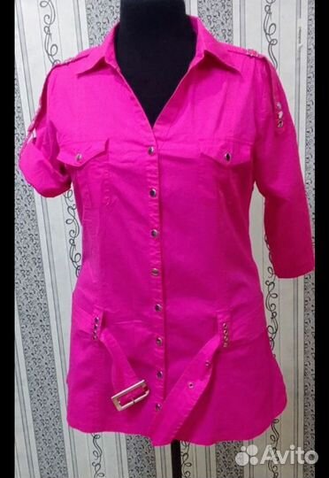 Женские рубашки и блузки 44 46 пакетом