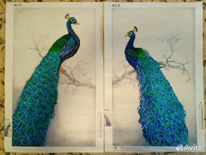 Алмазная мозаика. Готовая картина