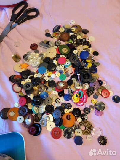 Пуговицы все вместе
