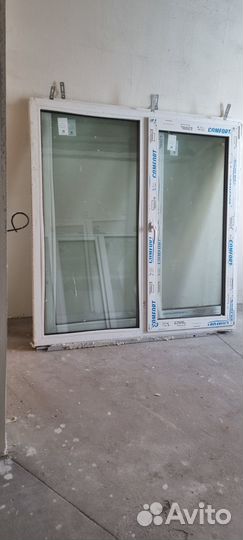 Окна пластиковые бу от застройщика