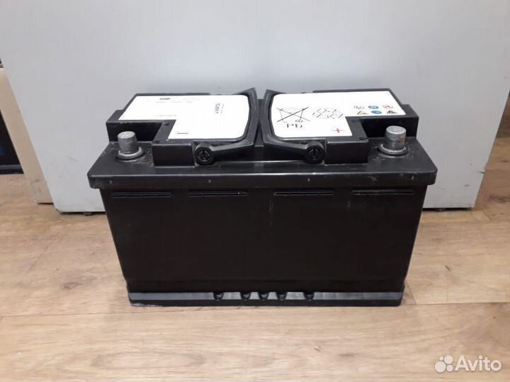 Аккумулятор агм 80 Ампер Б/У