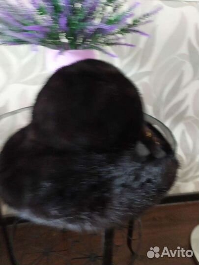 Шляпа женская черная