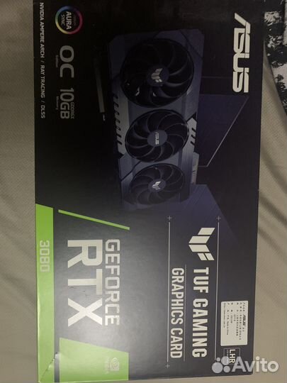 Видеокарта rtx 3080 asus tuf gaming v2