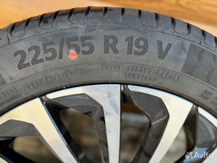 Новое колесо на exeed txl