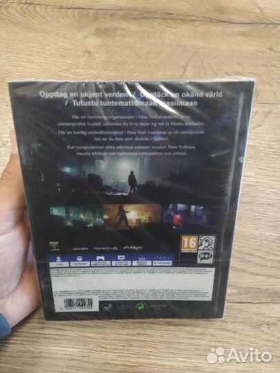 Control - retail exclusive edition PS4, русские