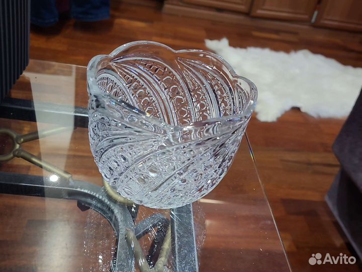 Ваза хрустальная СССР