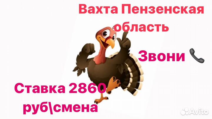 Вахта для разнорабочих. Оплатим билет