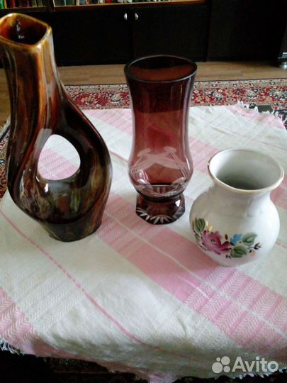 Вазы декоративные