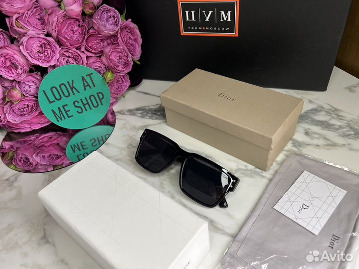 Christian Dior очки унисекс солнцезащитные