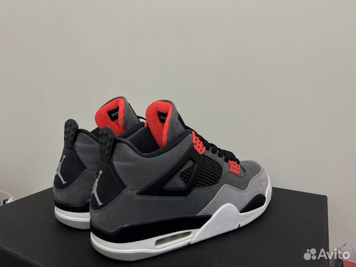 Кроссовки Nike Air Jordan 4 RetroInfrared Оригинал