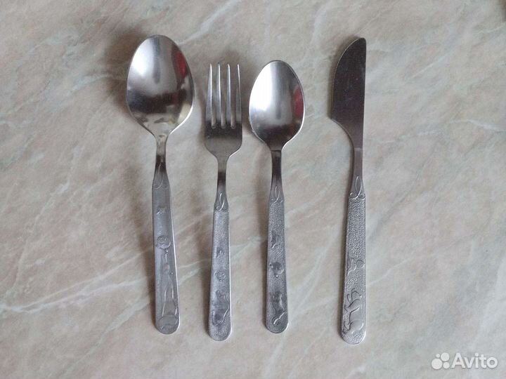 Набор детский ложки-вилки