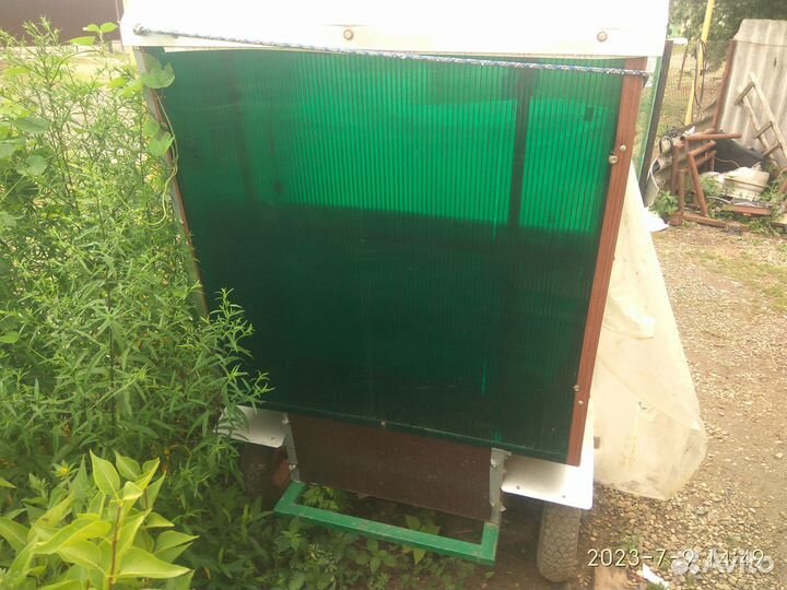 Мини прицеп к мотоблоку(попавозка)