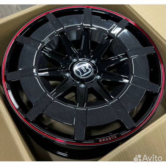 Кованые диски R23 на Mercedes brabus monoblock Z Carbon Edition