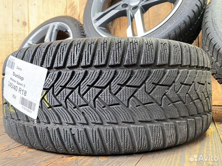 Оригинальные колеса на Audi A4 B9 R18