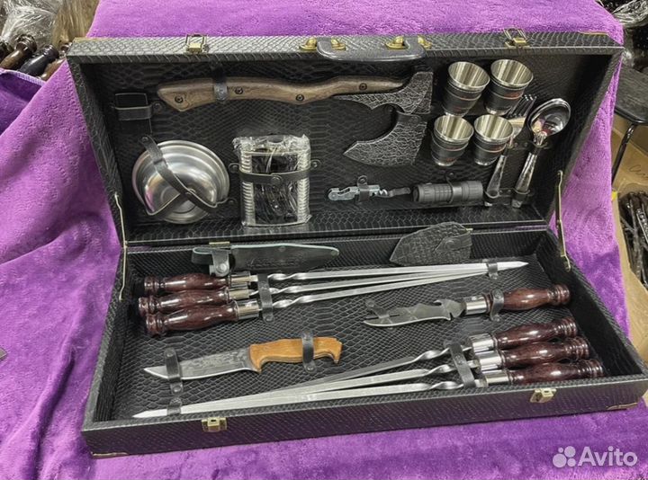 Подарочный набор с шампурами