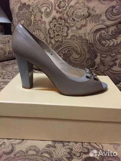 Туфли из нат. кожи 