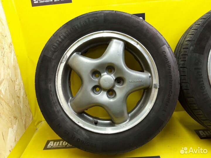 Комплект летних колёс 5х100 195/60 R15 Continental