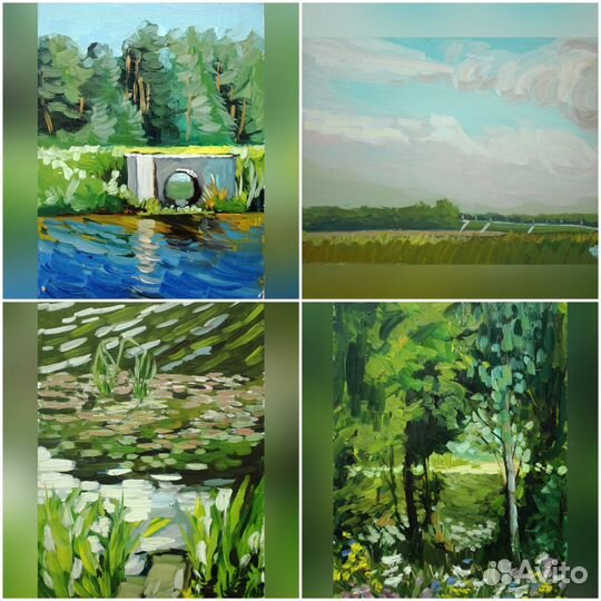 Картина масло