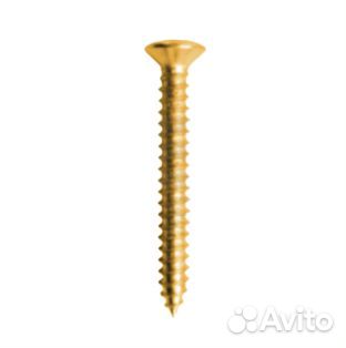 TS-02G Саморез 3х25мм, 50шт, золото, Hosco