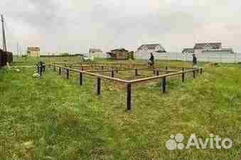 Монтаж винтовых свай под ключ