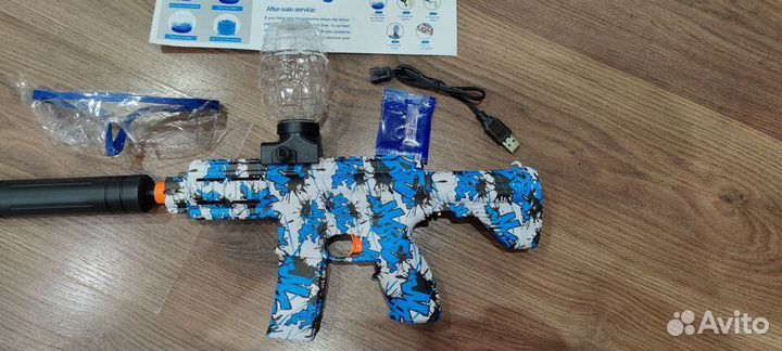 Гидрогелевый орбибольный автомат