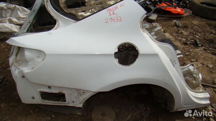 Крыло заднее правое VW Passat CC